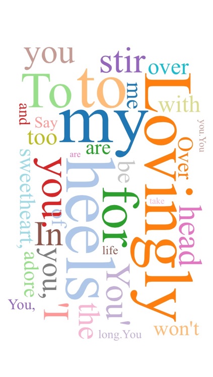 Word Cloud - Create Custom Text Collages screenshot-3