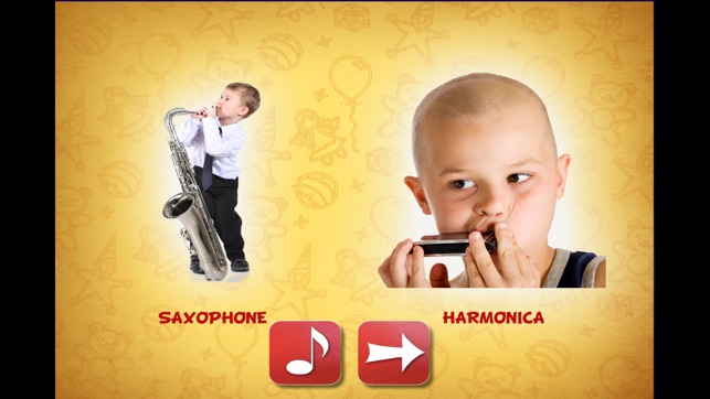 Musical Kids - Toddlers Learn How Instruments Look And Sound(圖2)-速報App