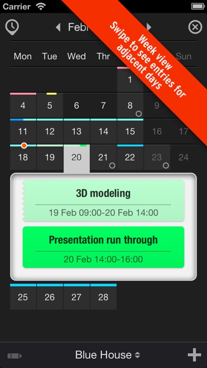 iPlan myTime - Calendar with Timeline by Urban Design