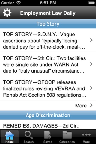 CCH Employment Law Daily Mobile screenshot 2