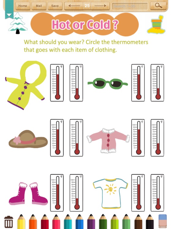 Kids Math-Measurement Worksheets(Kindergarten) by ShiXian Li