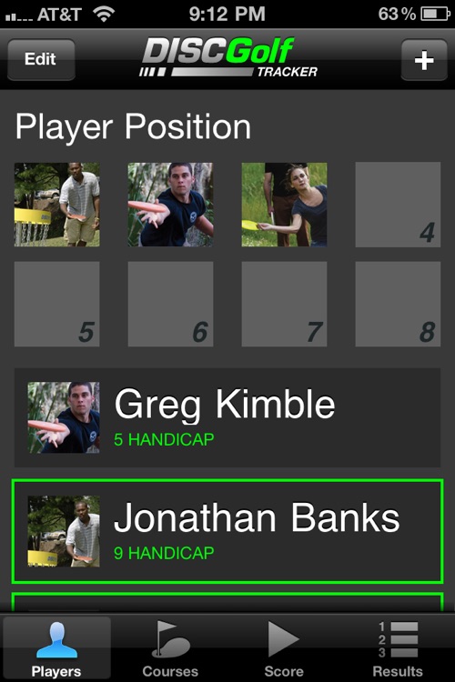 Disc Golf Tracker