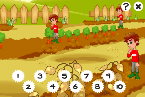 123 Count-ing & Learn-ing Number-s First Class: My little Garden: Free Education-al Game-s for Kid-s and Babies screenshot 4