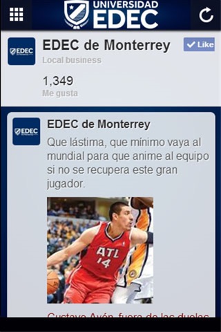 Universidad EDEC screenshot 2