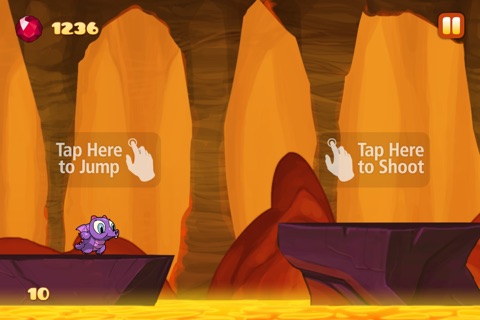 Run Dragon Baby - Free Jump Lava for Magic Gems Edition screenshot 3
