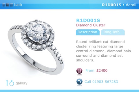 Serendipity Diamonds Engagement Ring Finder screenshot 3