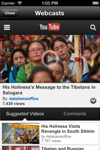 Messages from the Dalai Lama screenshot 3