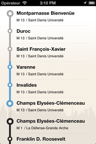 Guide Metro Paris Pro screenshot 2