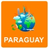 Paraguay Off Vector Map - Vector World