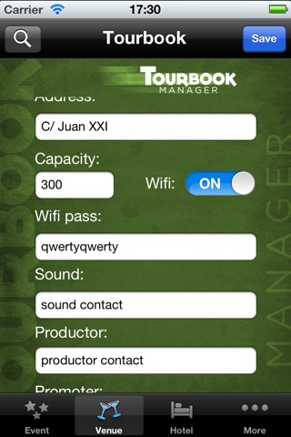 Tourbook Manager screenshot 3