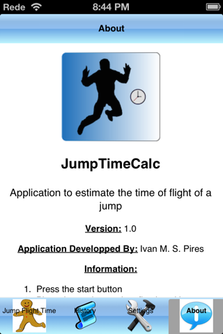 JumpTimeCalc screenshot 4