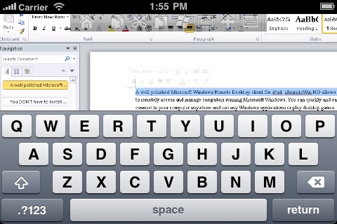 iRemoteWin - Remote Desktop Client for Windows screenshot-3
