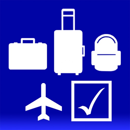 All My Baggage • Airport / Train Station Travel Checklist iOS App