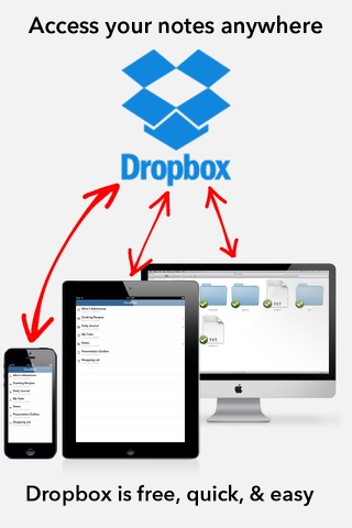 CloudNote Pro for Dropbox - Perfectly Synchronised Note Taking & Writing App screenshot 4