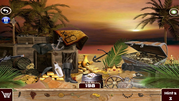 Hidden Object Pirates Treasure Island screenshot-4