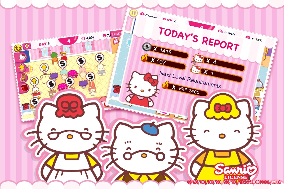 Hello Kitty Cafe screenshot 2