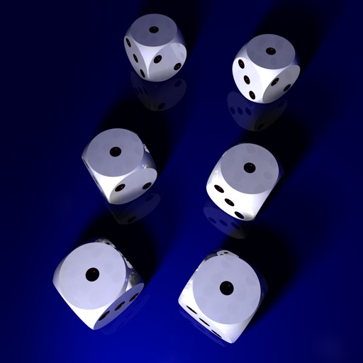 Six Dice - 3D icon