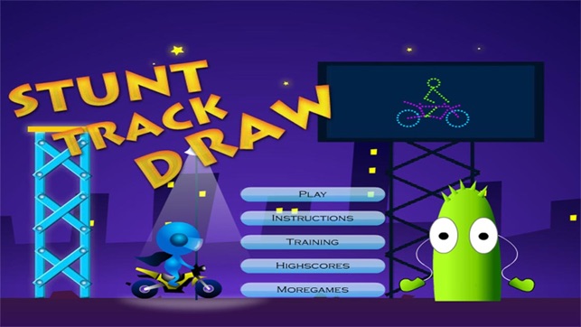 Stunt Draw Rider : Create Your Track!