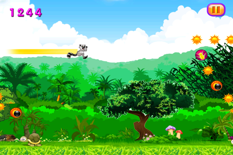 Lemur Jump : The Lemur King's Super Sonic Flight Over Madagascar screenshot 2