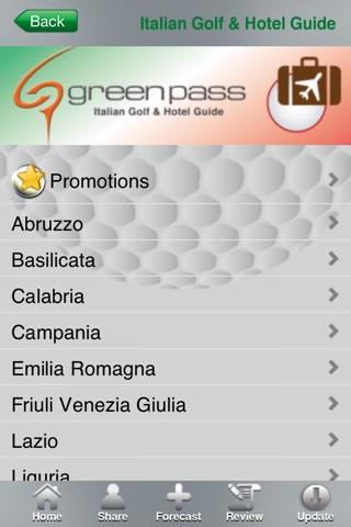 Golf Italy screenshot 2