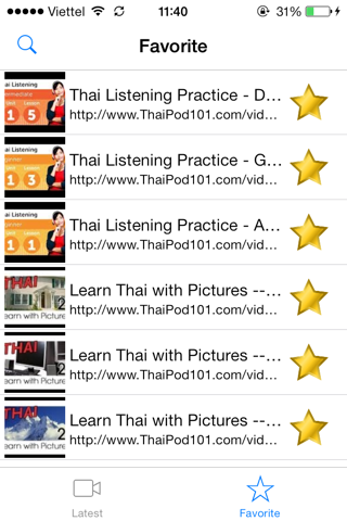 Learn Thai in Videos screenshot 2
