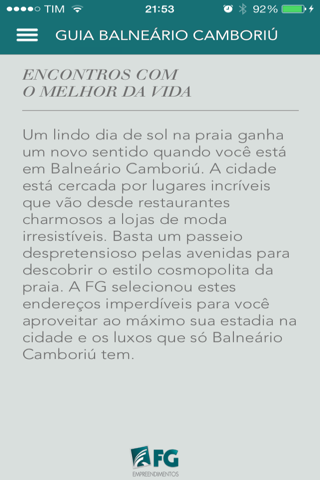 Guia Balneário Camboriú screenshot 2