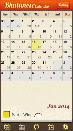 Bhutanese Calendar(圖2)-速報App