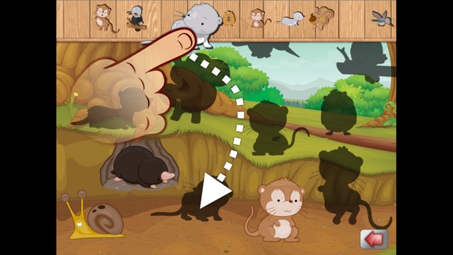 Big Forest Puzzle - free game for toddlers and kids with ani(圖2)-速報App