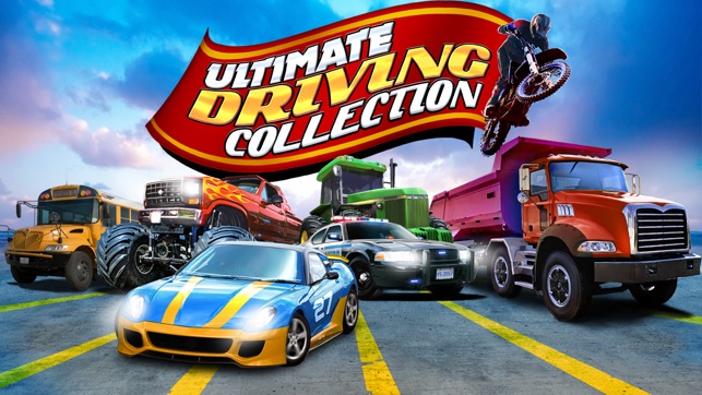 Ultimate Driving Collection 3D Free - Drive Tractors, Cars a(圖1)-速報App