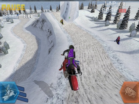 Скачать игру Snow Bike Racing
