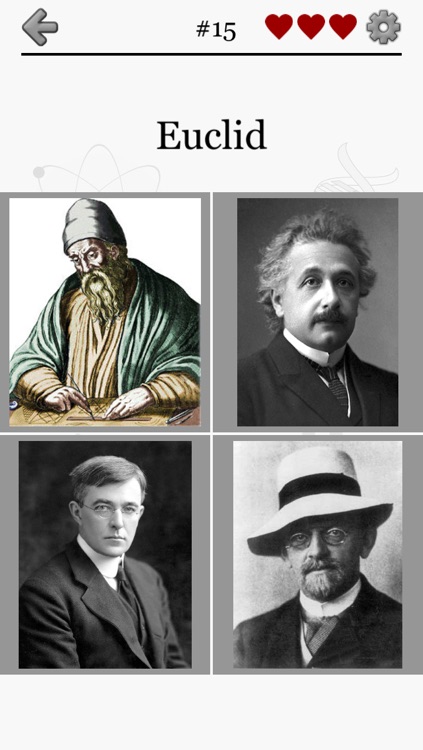 Famous Scientists - From Aristotle to Albert Einstein and Erwin Schrödinger - Guess the chemist, physicist and astronomer