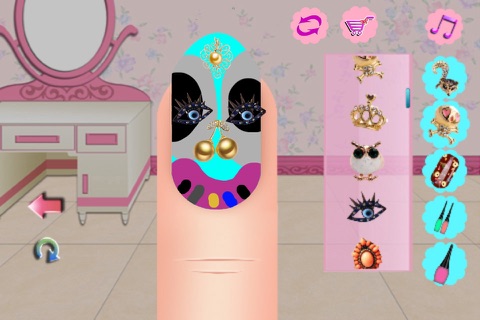 Art Nail Salon:Happy Holidays Free-Dress Up Game screenshot 2