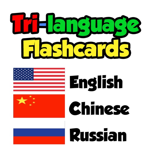 Flashcards - English, Chinese, Russian icon