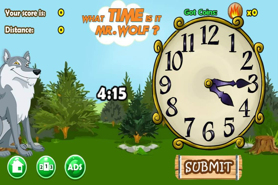 Mr. Wolf? {Telling Time Game} screenshot 3