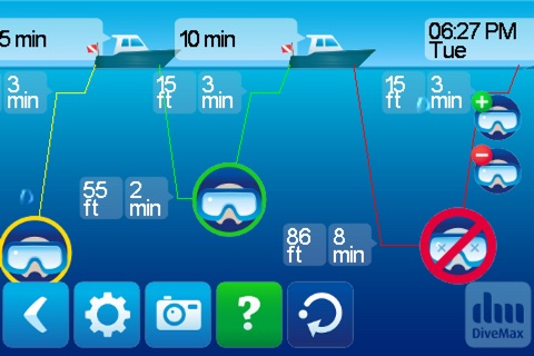 DiveMax AIR Dive Planner screenshot 3