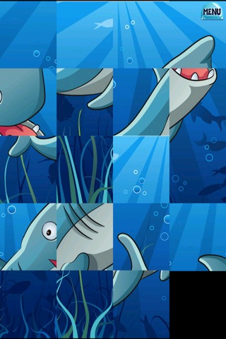 Cute Ocean Animal Tile Puzzle FREE screenshot 3