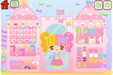 Strawberry dress up game for kids screenshot 2