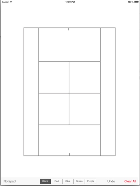 Tennis Whiteboard by Travis Wilson