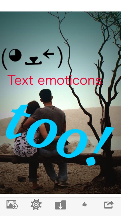 Add Text to Images - Words, Bubble Captions, Emoticon Line Art & Stickers screenshot-3