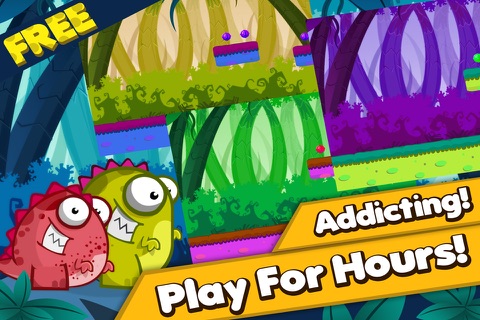 Abby The Cute Dino in Dinosaur Land - Awesome Run And Jump Story Game For Kids FREE screenshot 3