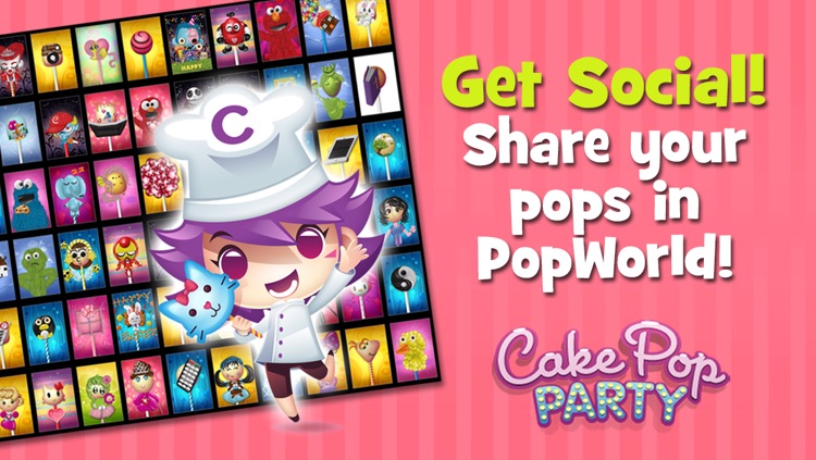 Cake Pop Party: Be CReAtiVe! screenshot-3