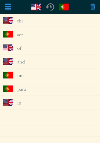 Easy Learning Portuguese - Translate & Learn - 60+ Languages, Quiz, frequent words lists, vocabulary screenshot 3