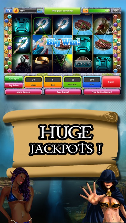 Fantasy World Slot Machine - FREE Las Vegas Simulation with Bonus Games screenshot-4