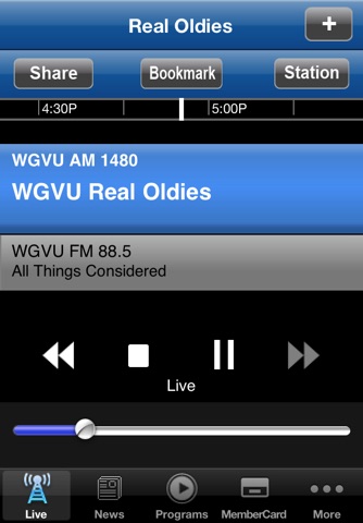 WGVU Real Oldies screenshot 2