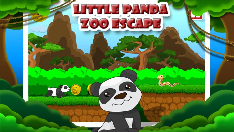 Little running Panda Zoo Escape