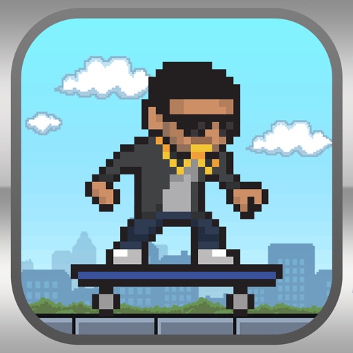 Tiny Skating Drizzy - Smash Hit Skyline Extreme Skaters Experience iOS App