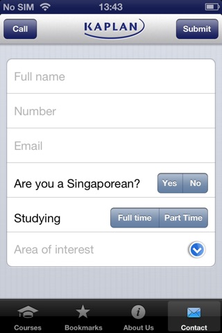 Kaplan Singapore Course Finder screenshot 3