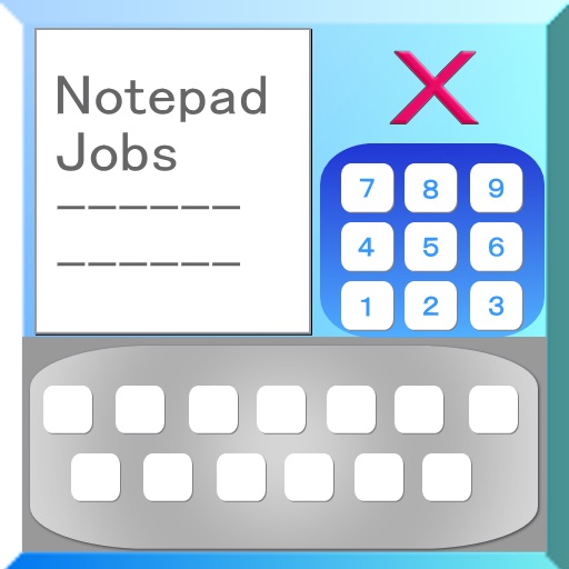 Notepad Jobs X icon