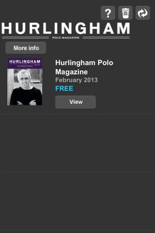 Hurlingham Polo magazine screenshot 2