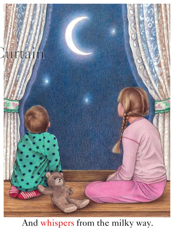 Love You to the Moon & Back, an interactive bedtime book for kids by Sue Shanahan ("Lite" version, presented by Auryn)